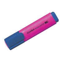 Текстовыделитель BG "Comfort", розовый, 1-5мм Текстовыделитель BG "Comfort", розовый, 1-5мм